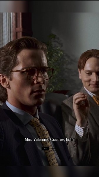 Valentino Couture: Patrick Bateman's Iconic Suit | American Psycho