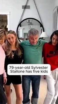 79-year-old SylvesterStallone has five kids