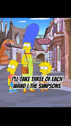 I'll take three of each wand | The Simpsons#shortvideo #shorts