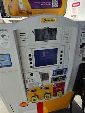 Shell Gas Station Self Serve POS Fill Up Experience