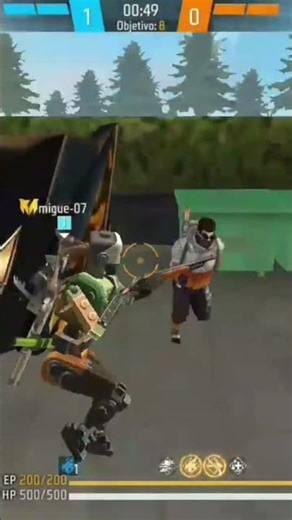 a el denle porción doble #garenafreefire #freefire #freefireshorts