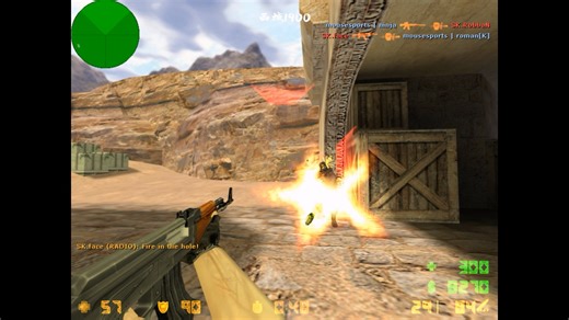 face：拿上AK去炸街！脸哥在ESWC半决赛上薄纱老鼠（T 23-3）