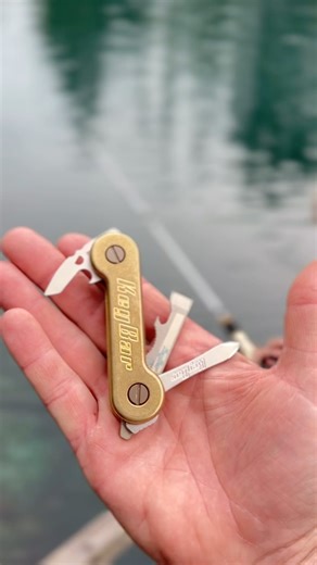 15 reactions |  #DADLIFE Brass KeyBar, 2.0 deep Ti clip, and Titanium tool inserts !  #fishing #keys #keybar #brass #freshwater #freshwaterfishing | KeyBar | Facebook