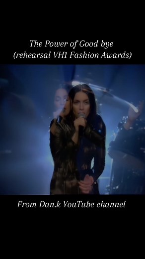 Madonna Rehearsal for VH1 Fashion Awards 1998