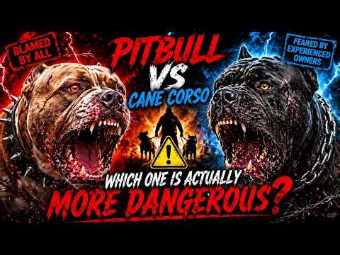 Pitbull vs Cane Corso – The Truth Nobody Wants to Admit
