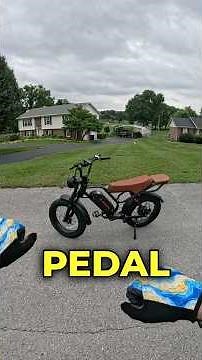 King Bull E-Bike Pedal Assist Feature Demo