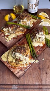 2.9K views · 27 reactions | Grilled crab-stuffed wild grouper with a...