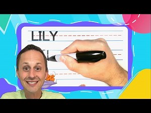 How To Write LILY | Write With Me! -- FOR KIDS
