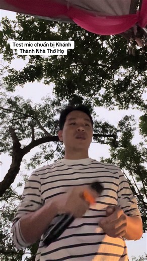 Tranh thủ test mic chuẩn bị Khánh Thành nhà Thờ họ. Lạnh lạnh là giọng cần phải phép màu chắc mới ổn… #2026 #nguyentien #meyeucon