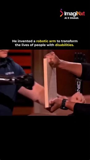 ImagiNxt on Instagram: "Dr. Aadeel Akhtar (@aadeelakhtar) founder of @psyonicinc has created a robotic arm designed to empower people with disabilities, highlighting a shift in how we think about technology. This is engineering for independence. These systems are built to restore movement, enable daily tasks, and give individuals greater control over their own lives. Modern robotic arms combine sensors, adaptive grip systems, and, in some cases, AI-driven learning to respond more naturally to a