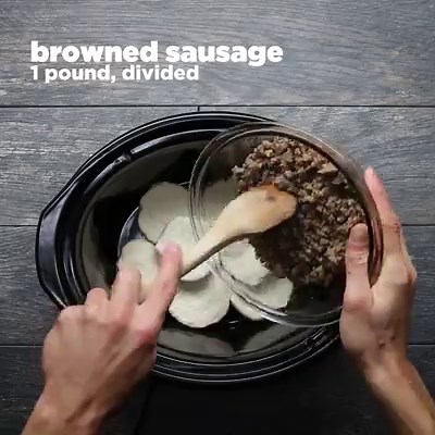 6.5M views · 26K reactions | Bust out your slow cooker and make these recipes that are only 3 ingredients! ⭐️ FULL RECIPES: | Tasty | Facebook