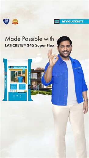 MYK LATICRETE on Instagram: "Experience flawless installation of striking vertical feature facades with LATICRETE® 345 Super Flex 🏢, a highly deformable polymer-modified adhesive designed for large format tiles and natural stones. Its superior flexibility accommodates structural movements, preventing cracks and detachment while providing exceptional shear and tensile adhesion for a long-lasting, robust bond 💪. #MYK #MYKLATICRETE #TileInstallation #LATICRETE #ConstructionSolutions #VerticalFaca