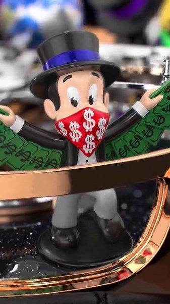 The Astronomia Alec Monopoly is the latest Jacob & Co. collaboration, containing four miniature pop characters #jacobandco #monopoly #watches #luxury