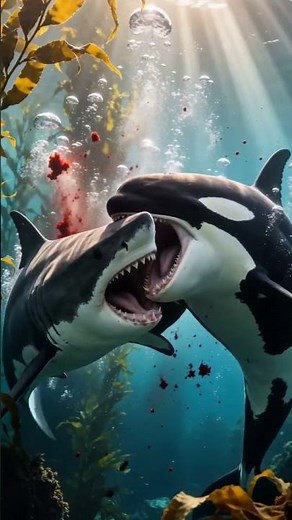 Orca vs Great White Shark — The Ambush Beneath the
