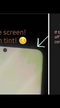 Samsung Galaxy S20 Ultra AMOLED Screen Problem???