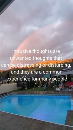 Why do we get intrusive thoughts?