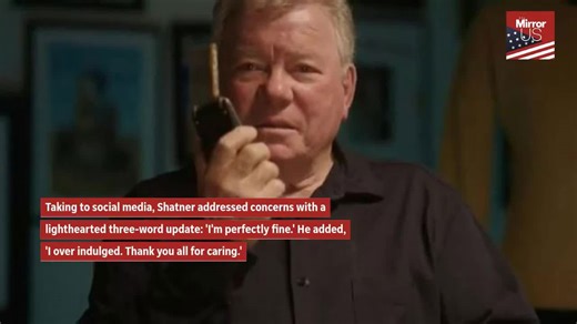 William Shatner Reassures Fans Following Health Scare