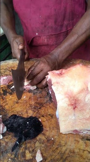 Raw Beef Cutting Close-Up 🔪 | ASMR Butcher Sounds