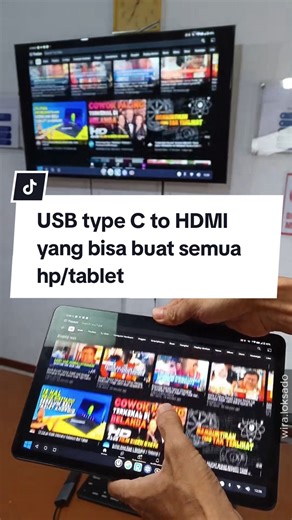 Solusi USB Type C to HDMI untuk HP dan Tablet