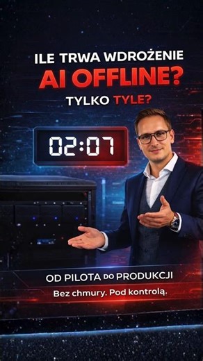 How long does it take to implement offline AI in a company?