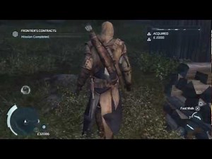 Assassin's Creed 3 - Frontier Assassination Contracts Walkthrough [HD]