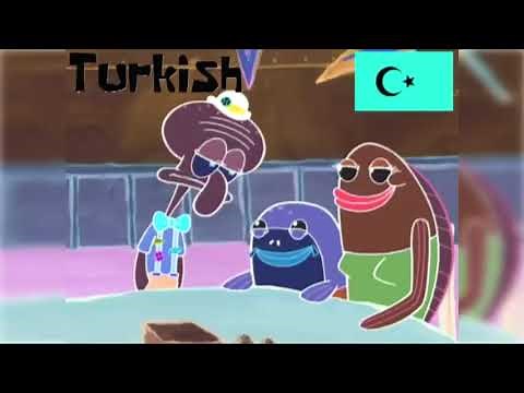 Squidward's Happy Birthday Song In 23 Different Languages In G-Major Collection (Part 2)