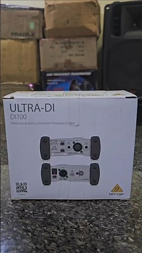 ULTRA-DI | DI 100 PROFESSIONAL BATTERY/PHANTOM POWERED DI-BOX