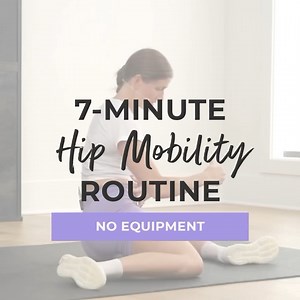The best hip mobility exercises for strong, pain-free hips. Increase flexibility and range of motion, reduce muscle tightness and pain, and improve athletic performance with this quick hip mobility routine. This guided mobility routine is a combination of the best hip stretches and hip strengthening exercises. Both releasing tight muscles, and strengthening the small stabilizing muscles surrounding the hips. https://www.nourishmovelove.com/hip-mobility-exercises/ | nourish move love