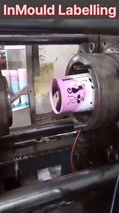 756K views · 3K reactions | InMould Labelling  by hand #bucketmould #iml #injectionmoldingmachine | HassanPlas | Facebook