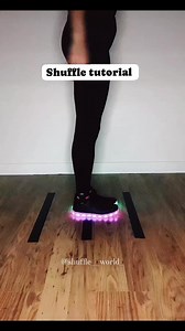 Just a little shuffle tutorial for you guys 😍👟 #shuffletutorial #shuffle #dance #footworktutorial #fyp #shufflechallenge #learning #fb | Shuffle Page