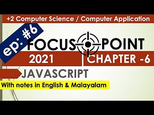 Chapter 6 | Focus Point 2021 | Plus Two Computer Science| Plus Two Computer Application| Exam Tips