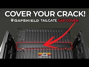 Never Drop Anything in Your Tailgate Gap Again!