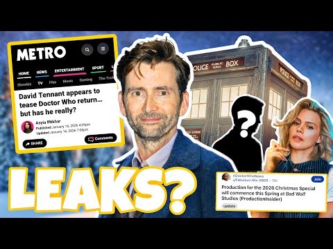 NEW LEAKS! DOCTOR WHO'S 2026 MULTI-DOCTOR SPECIAL?, 2027s NEW SHOWRUNNER +RTD LOOK FOR NEW STREAMER?