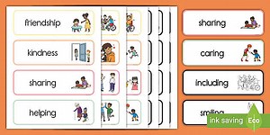Kindness Word Cards