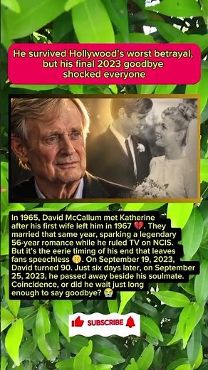 The Eerie 2023 Timing Of NCIS Star David McCallum’s Death WILL SHOCK YOU!