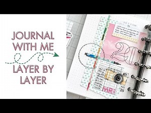 layer by layer | my creative journal process