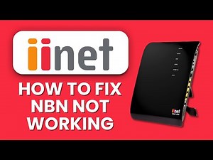 iiNet NBN Not Working 2025 🚫📶 Restore Internet Fast ⚡ Quick Fix for Connection Issues