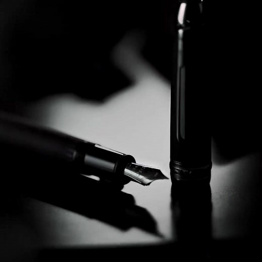 The new Montblanc Meisterstück Ultra Black: A modern take on an all-time classic. Take a closer look at the refined details in our video. http://montbl.com/UltrablackUK | Montblanc