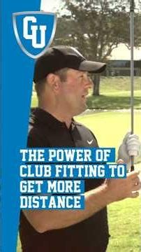 The Power of Club Fitting to Get More Distance