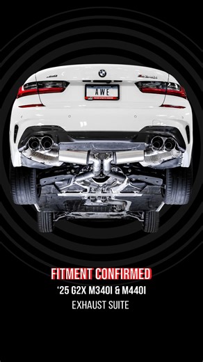 ✅Fitment confirmed: AWE Exhaust Suite for the '25 BMW M340i/M440i 📌 Learn more about your options at AWEBMW.com #awetuning #aweexhaust #BMW #m340i #b58 | AWE
