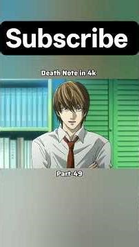 death note in 4k