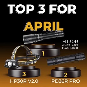 Let's take a look back at our April Top-3❗: An Innovative Tactical Light, Heavy-Duty Flashlight, and an Incredibly Bright Headlamp! 💡🔦 #flashlight #tacticalgear #outdooradventures #everydaycarry #FenixFlashlights | Fenix Store