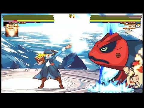 [4K] MUGEN: ETB – Shin Akuma, Hibiki, Naruto Bijuu, Angela vs Guy Ex, Shin Chizuru, Ruby H, Earth Q.