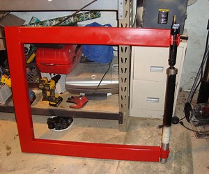 Cheap Homemade Planishing Hammer (BIG RED )