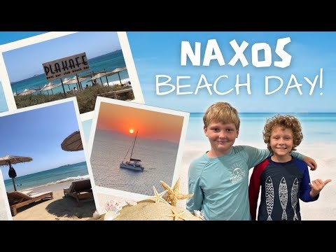 Is this the BEST beach in Naxos? 🏝️🇬🇷 | Things to do in Naxos