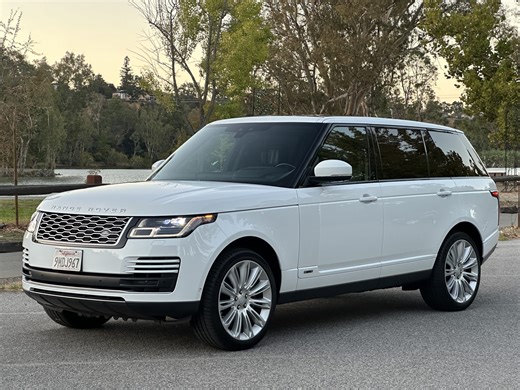 No Reserve: 2018 Land Rover Range Rover Supercharged LWB