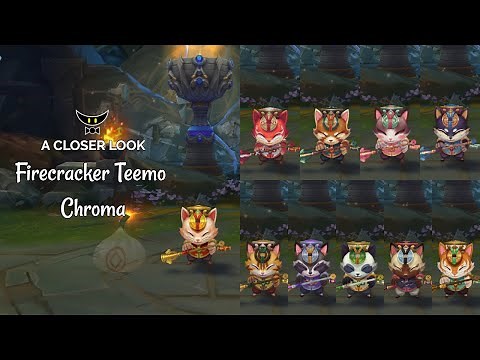 Firecracker Teemo Chromas