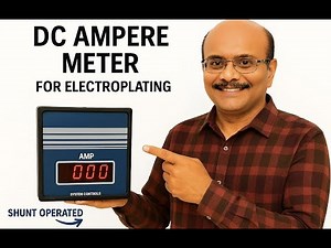 How To Use DC Ampere Meter With Shunt? Live Demo & Calibration Explained #amperemeter