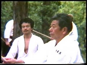 Rare Saito Sensei COLOUR FILM QUALITY footage 1985