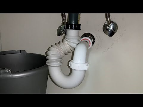 How to Install a Flexible P Trap (Drain Doesn’t Line up)